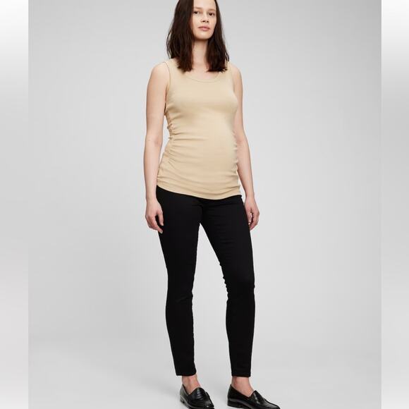 GAP Denim - GAP Full Panel Maternity Black Skinny Jeans